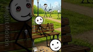 Hatka spend 1hour with Drug addict😱|Stickman funny videos 🤣