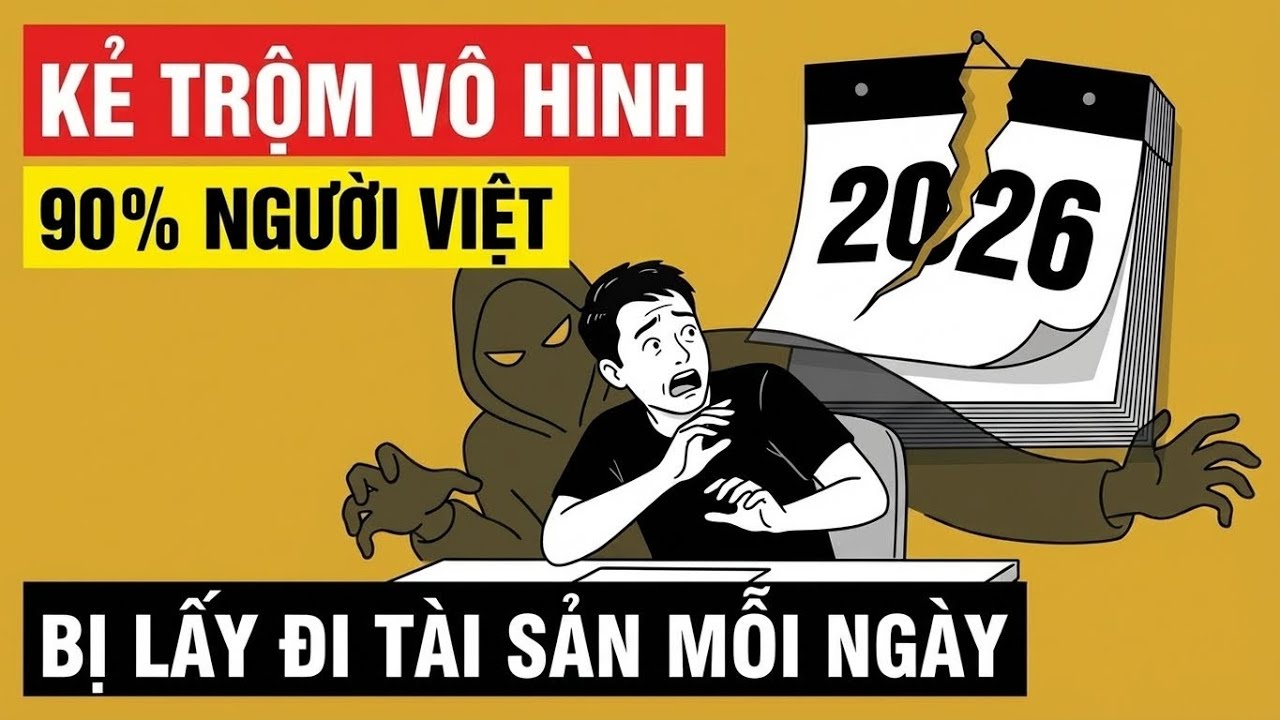 Kẻ Trộm VÔ HÌNH: 90% người Việt đang bị LẤY ĐI tài sản mỗi ngày vì 3 SAI LẦM này.
