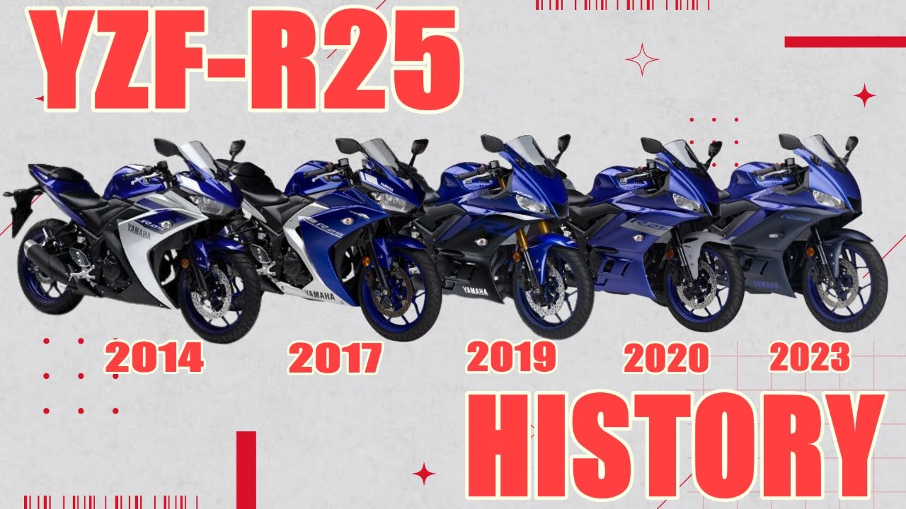 YAMAHA YZF-R25の誕生と歴史 国産250ccフルカウルスポーツの戦国時代を勝ち抜いた名車