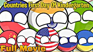 Countries First Day Of Kindergarten😂[Funny and School]🏫👩‍🏫[Full Movie] #countryballs #worldprovinces screenshot 4