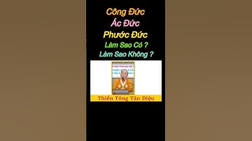 Công Đức  Ác Đức  Phước Đức : Làm Sao Có ? Làm Sao Không ? - Thiền Tông #shorts