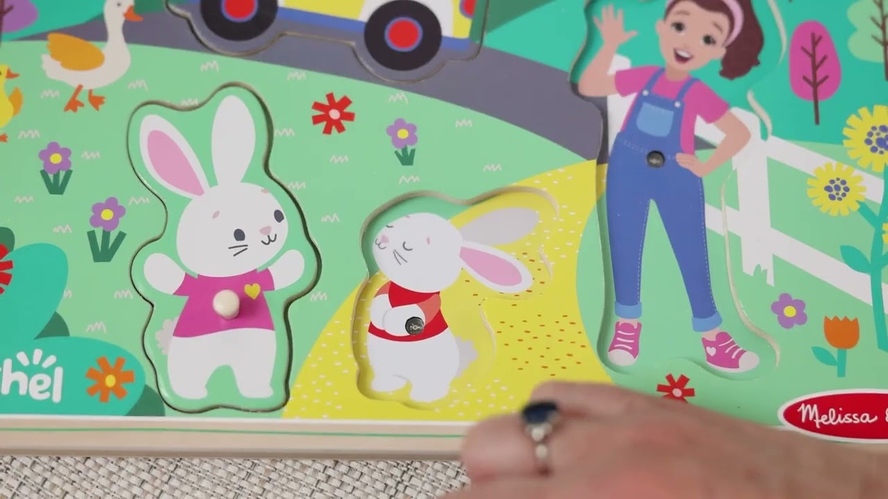 Melissa & Doug 50355 Ms Rachel Sound Puzzle 08