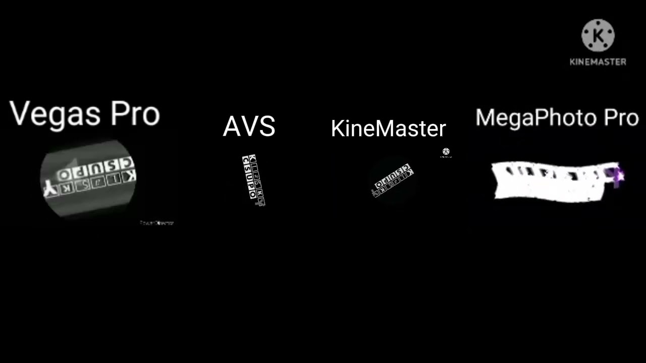 Klasky Csupo in 4ormulator 1-33 Vegas Pro in AVS in KineMaster in MegaPhoto Pro