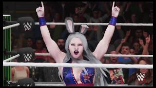 Nia Jax Vs Lieutenant Judy Hopps With Liger Montana - Rivalry Match Mitb