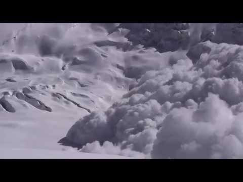 Avalanche on Annapurna