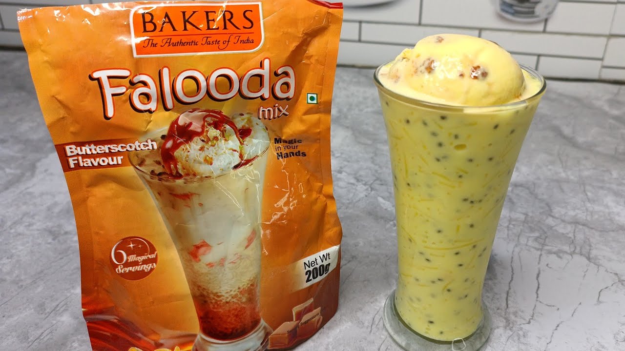 Butterscotch Falooda Falooda Butterscotch Falooda Mix Bakers