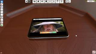 Quando O Jogo Tem Um Tablet Funcional Dentro Dele