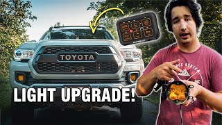 New AUXBEAM RGB 6 Switch Panel install on my Toyota Tacoma