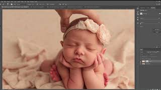 Newborn froggy composite