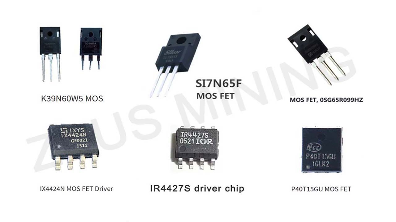 Запасные части Antminer реальный выстрел