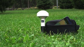 GNSS receiver GM Spike with smartphone and geometer application