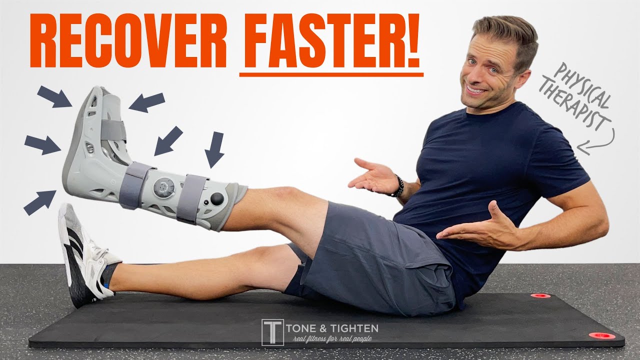 Recover Faster! Must-Do Exercises with Injured Foot or Ankle 