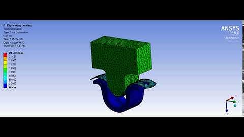 Punch and Die analysis using Ansys | Bending analysis