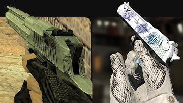 DESERT EAGLE Evolution in COUNTER-STRIKE