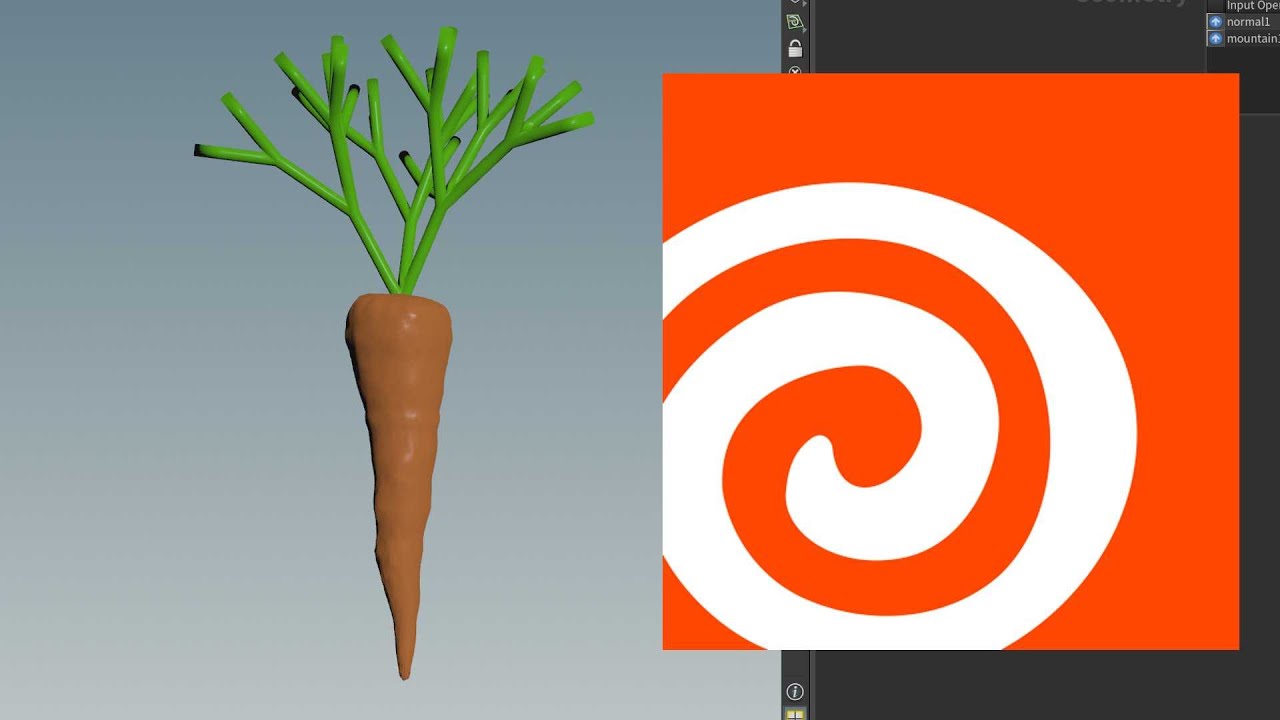 Houdini Absolute Beginner Tutorial modeling FreeWillCarrot - YouTube