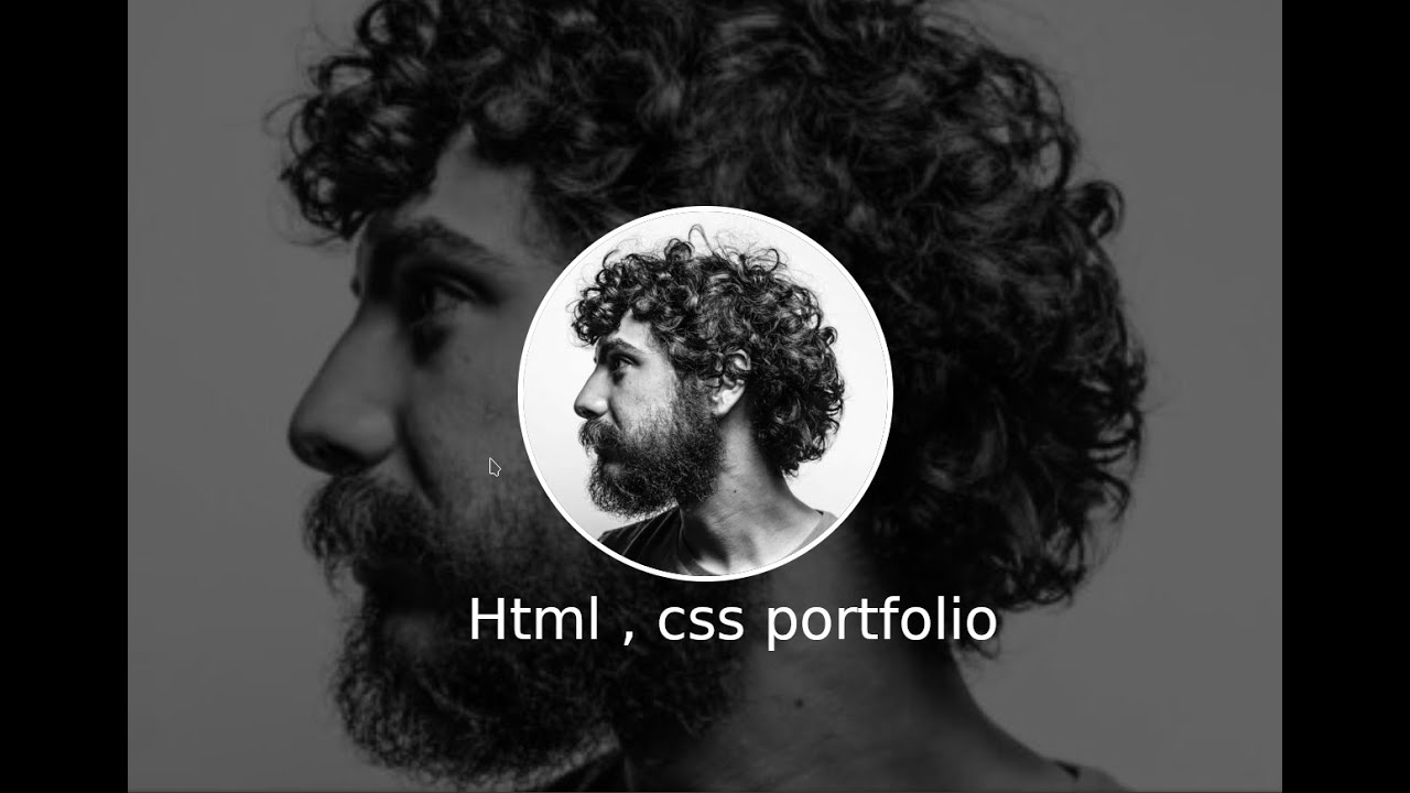 portfolio using html&css -Skills - YouTube