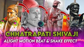 chhatrapati shivaji || beat synk editing || alight motion || trending Video editing || TIV