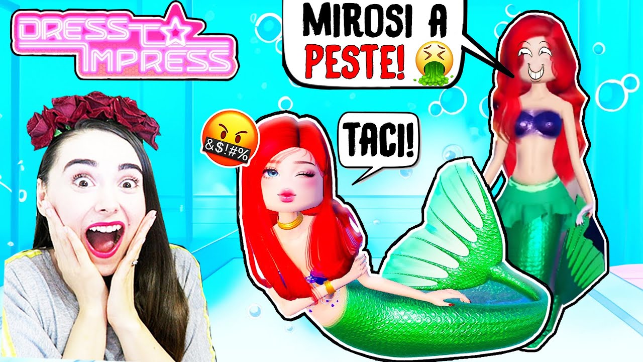 Ariel SIRENA In DRESS To IMPRESS !