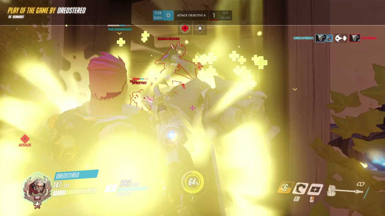 Overwatch Comp - 900IQ Rein Charge