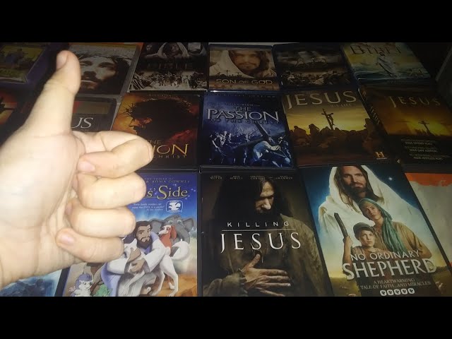 Jesus/Biblical DVD And Blu-Ray Collection September 2021 - YouTube