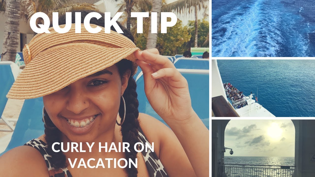 Quick Tip: How to Maintain Curly Hair While on a Beach Vacation