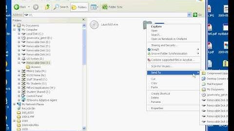 Compress File Using Windows XP
