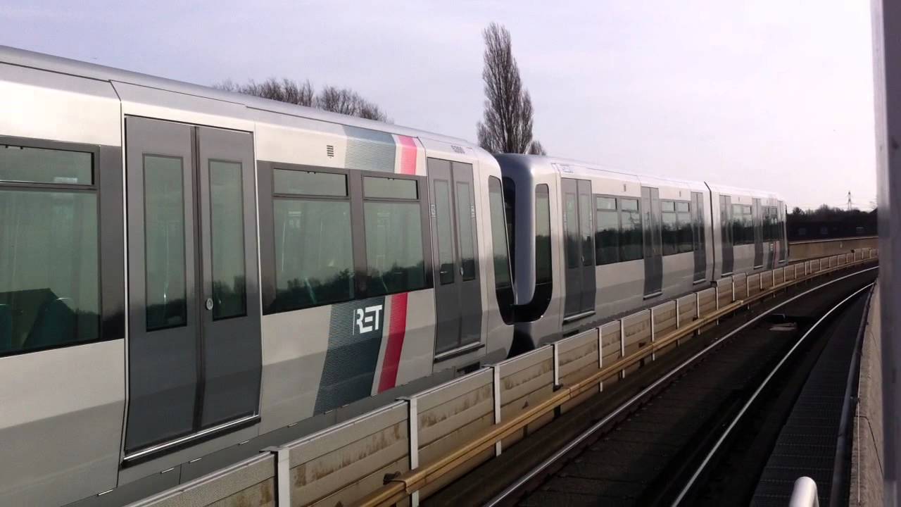RET Metro aankomst Combi Type B & vertrek enkel SG3 op Heemraadlaan