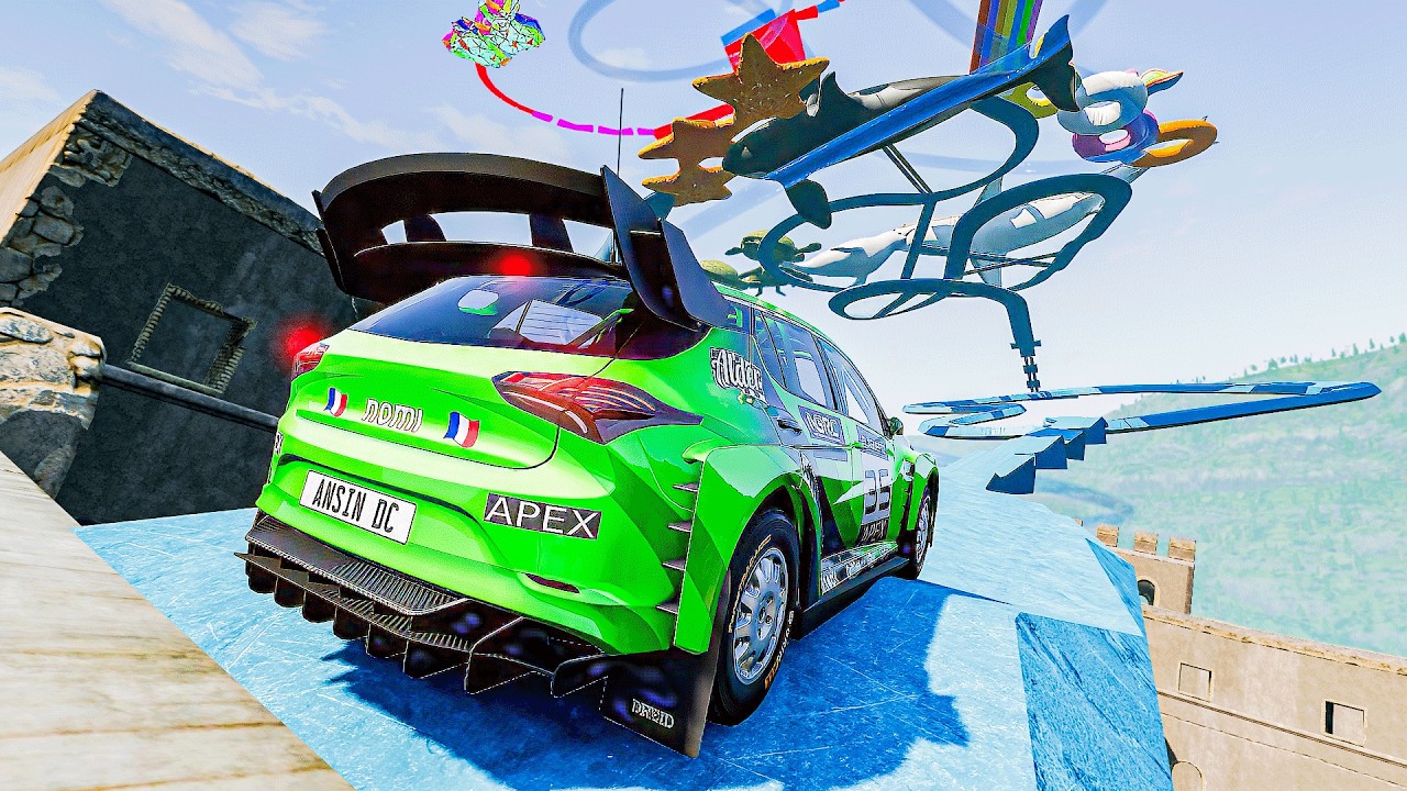 This BeamNG.drive Challenge Map is Almost Impossible 