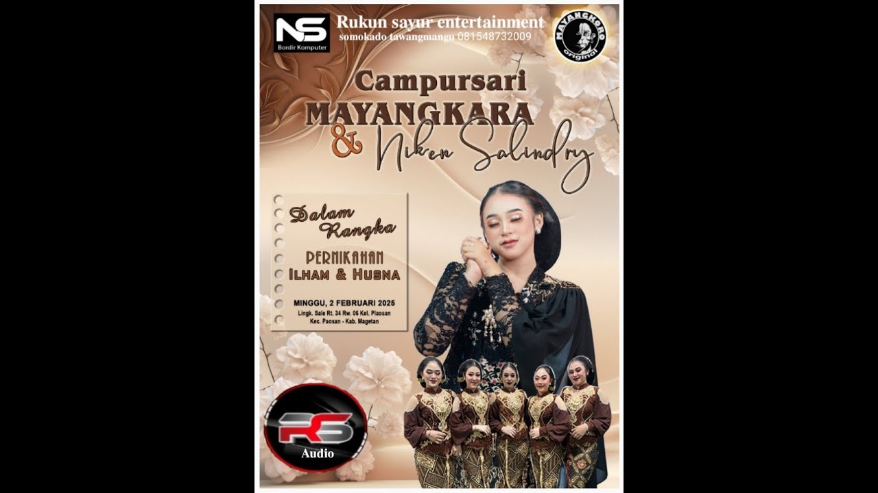 Live Niken Salindri Dan CS. Mayangkara - Rukun Sayur Audio Live Di Sale, Plaosan