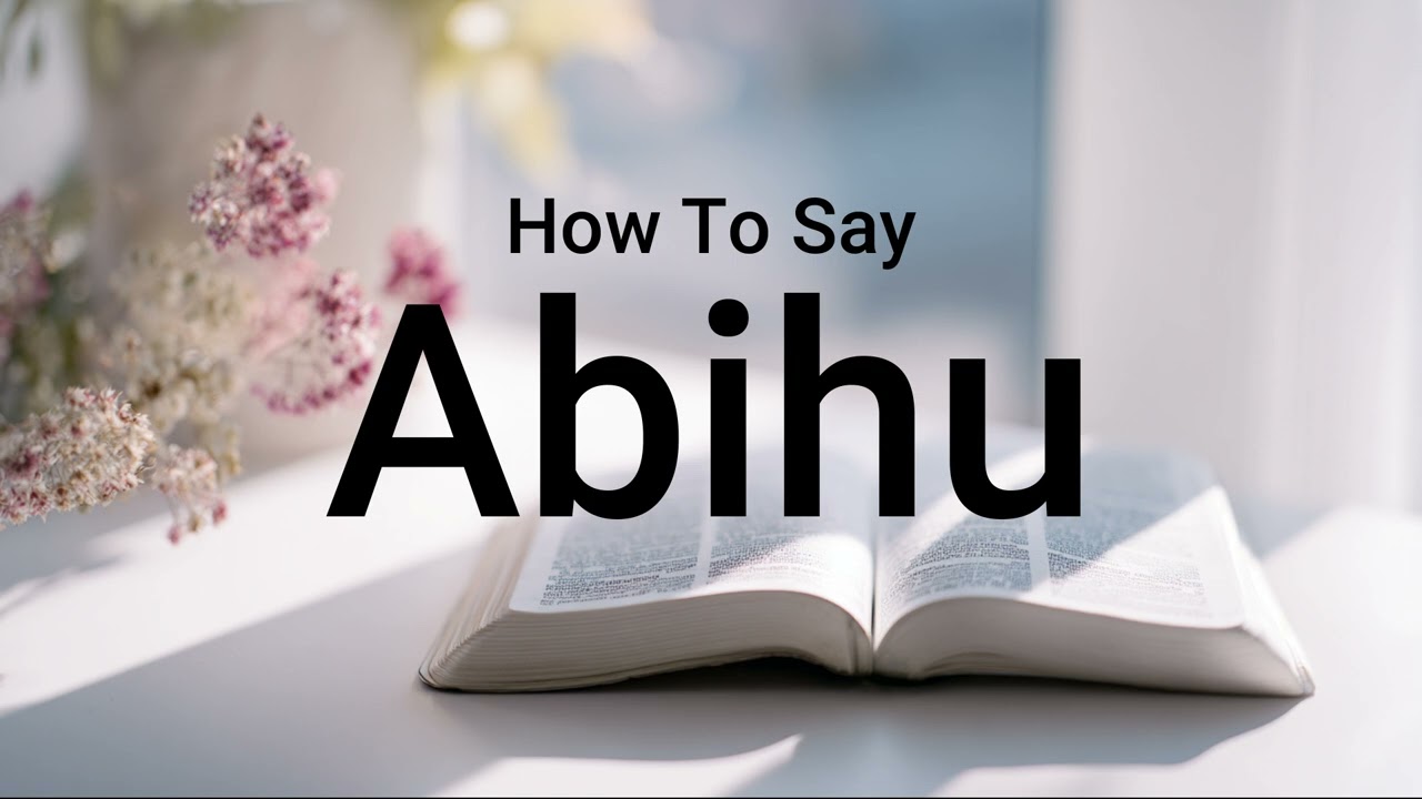 How to Pronounce Abihu ✅ Bible Name Pronunciation Made Easy!