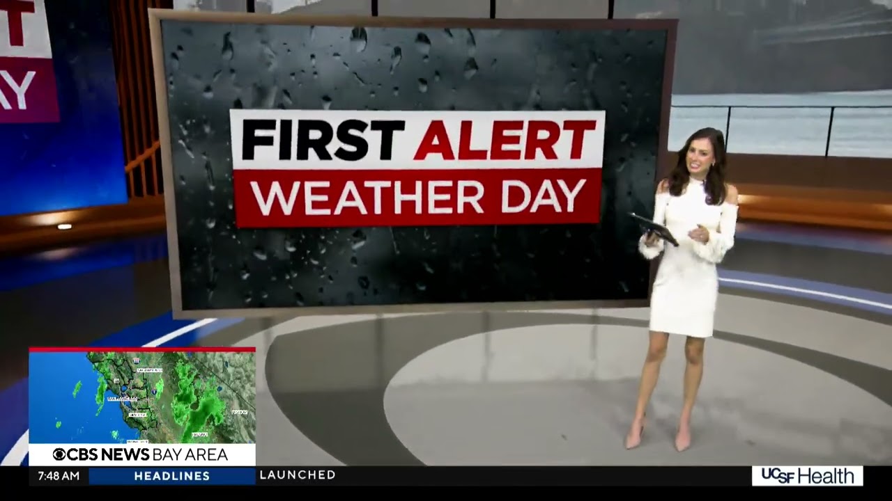 Full Bay Area Christmas Day First Alert Forecast: When the Rain will FINALLY come to an end 12/25/25