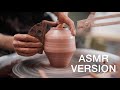 Throwing and Trimming Two Angular Vases — ASMR Version