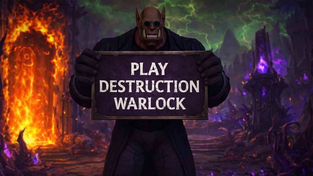 THE MOST FUN WARLOCK SPEC - Destruction warlock pvp midnight