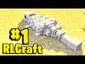 Minecraft But Its MEGA Hardcore - Minecraft RLCraft Modpack #1 | JeromeASF