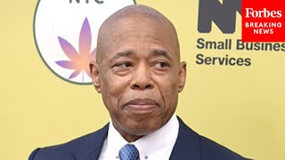 Mayor Eric Adams Holds Briefing On Cannabis Legalization In NYC