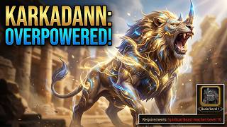 Evony dropped a MUST GET Spiritual Beast: Karkadann!