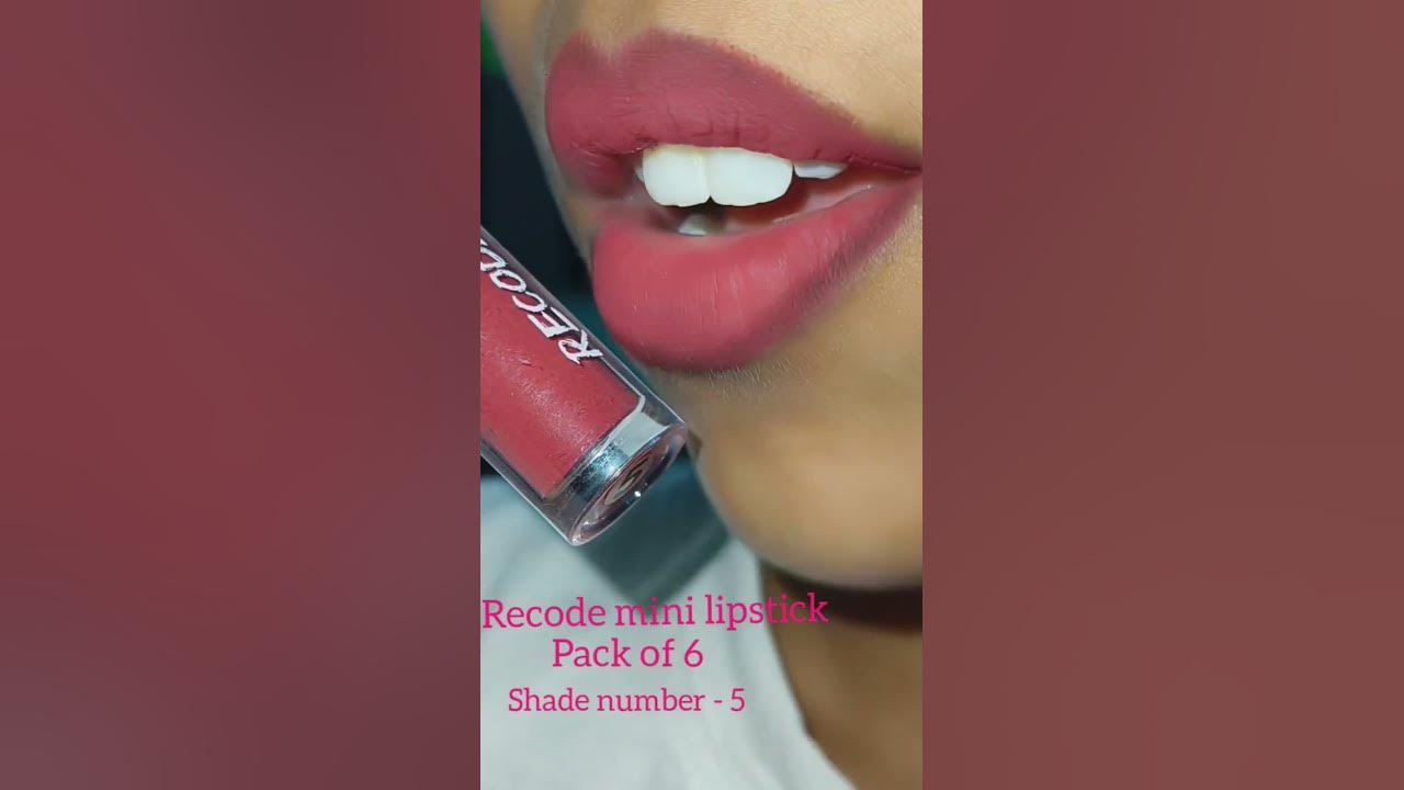 most popular *recode lipstick*💄😍💕✨