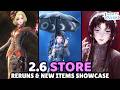 2.6 STORE Showcase 💗 RERUNS, Tiered Packs, Dye Tests, Clipping, with ITEMS & PROPS