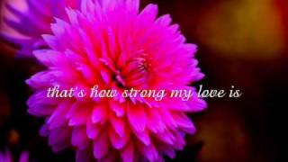 Alicia Keys - That&#39;s How Strong My Love Is (lyrics)