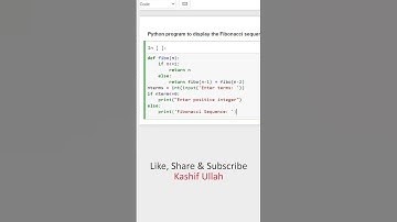 python Program to Print the Fibonacci sequence