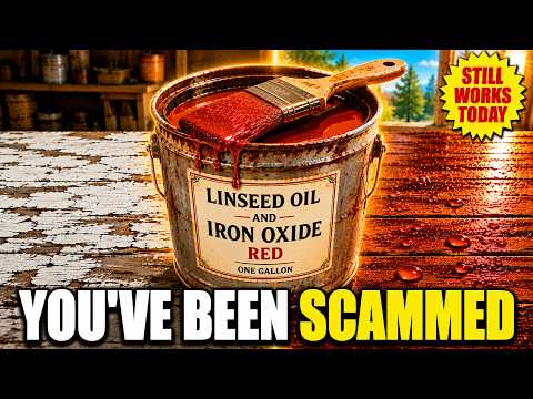 The $4 American Wood Coating From 1850 That Lasts 200 Years - Paint Industry Buried It