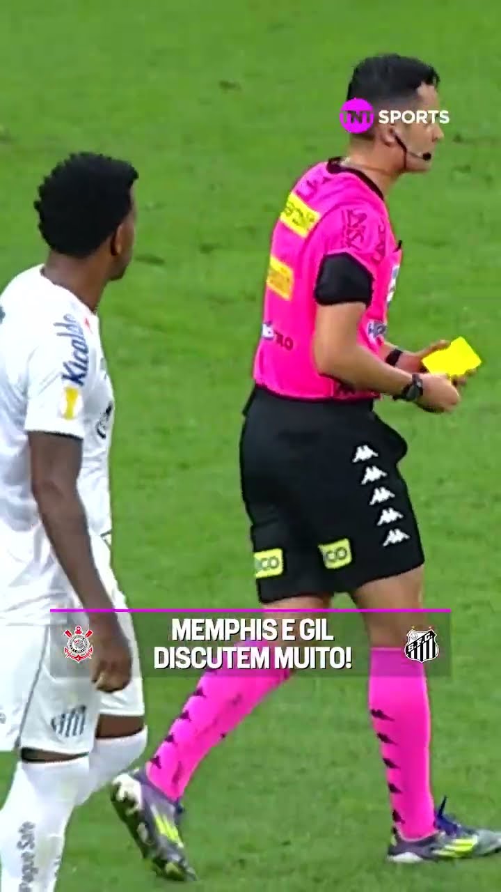 ALERTA DE TRETA! MEMPHIS E GIL BRIGARAM FEIO NO CLÁSSICO DO PAULISTÃO! #shorts