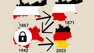 Germany Territorial Evolution (1867-2023)