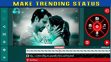 How to Make Trending Status in KineMaster | WhatsApp Status Video Kaise Banaye | KineMaster Tutorial