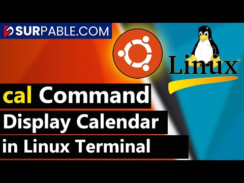 cal Command in Linux | How To Check Calendar in Linux