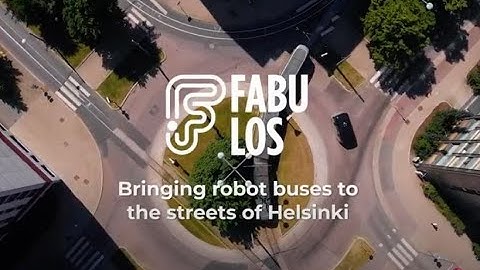 Forum Virium - Bringing The Robot Buses To Helsinki