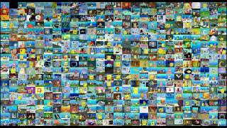 SpongeBob SquarePants - 494 episodes at the same time! [4K]