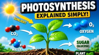 Photosynthesis Explained Simply | How Plants Make Food Using Sunlight 🌱☀️ ।Quantum Minds 