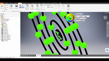 Autodesk Inventor 2017 - Circular Pattern Practice Activity # 1 (Silver Atom)
