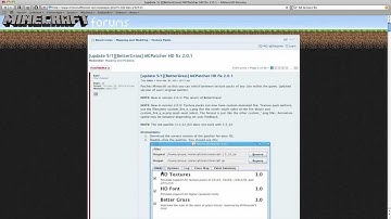 [EASY] How to fix/patch HD Texture Pack problem with MCPatcher (Updated for 1.6.2 and up)